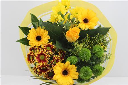 Срезанные цветы оптом Bouquet promo yellow от 5шт из Голландии с доставкой по России