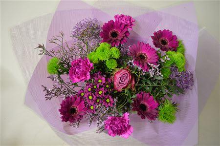 Срезанные цветы оптом Bouquet 20 stem purple от 3шт из Голландии с доставкой по России