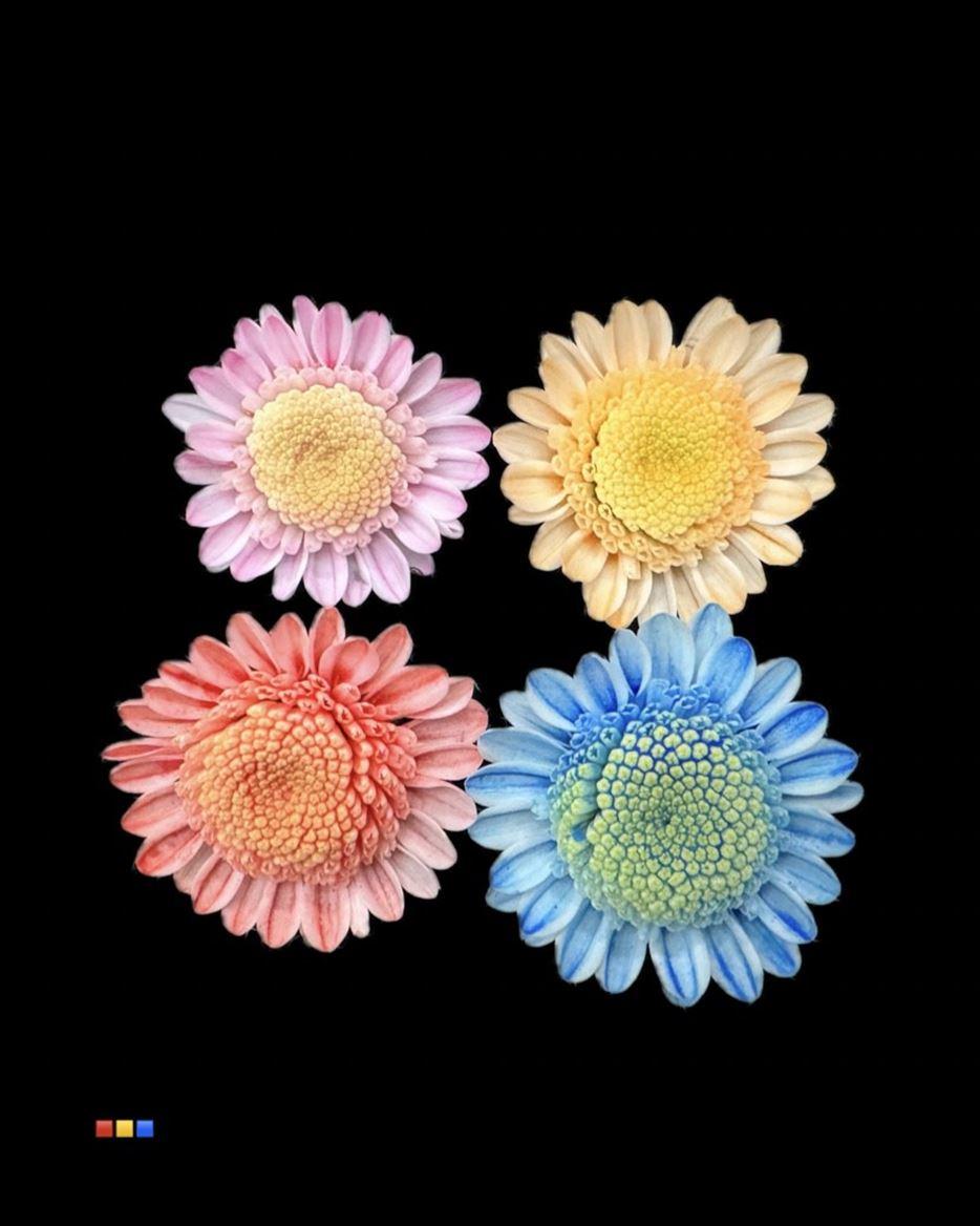 Срезанные цветы оптом Chrys sp paint stallion dusty mix 4 colours от 60шт из Голландии с доставкой по России