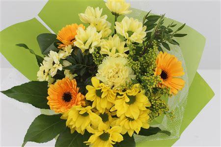 Срезанные цветы оптом Bouquet anna yellow от 3шт из Голландии с доставкой по России