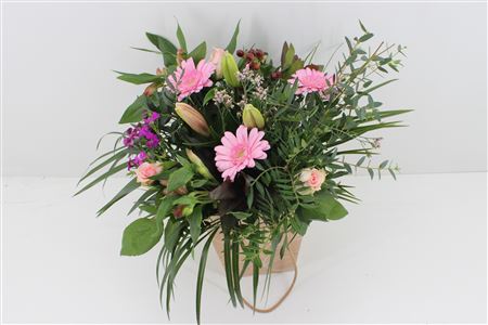 Срезанные цветы оптом Bouquet nora pink от 6шт из Голландии с доставкой по России