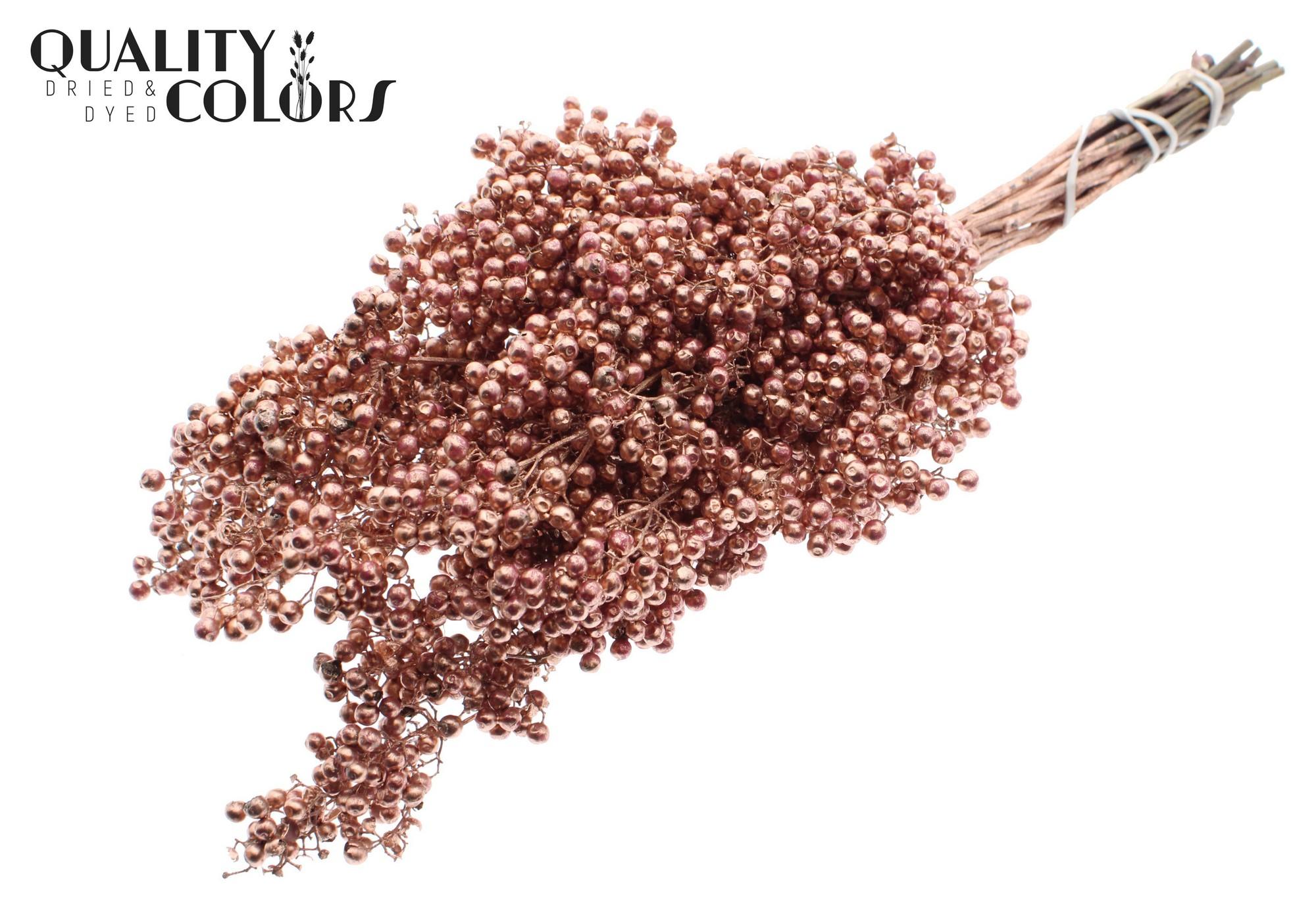 Срезанные цветы оптом Pepperberries per bunch in poly Copper от 5шт из Голландии с доставкой по России