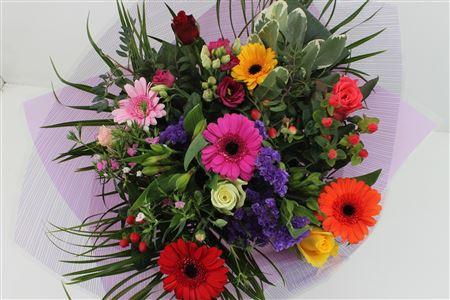 Срезанные цветы оптом Bouquet rose big mix от 1шт из Голландии с доставкой по России