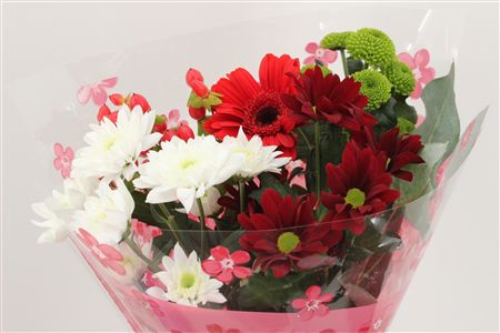 Срезанные цветы оптом Bouquet 5-7 stem red от 10шт из Голландии с доставкой по России