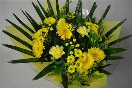 Срезанные цветы оптом Bouquet super yellow от 1шт из Голландии с доставкой по России