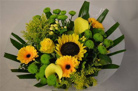 Срезанные цветы оптом Bouquet bm frosted yellow от 2шт из Голландии с доставкой по России