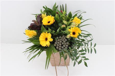 Срезанные цветы оптом Bouquet nora yellow от 6шт из Голландии с доставкой по России