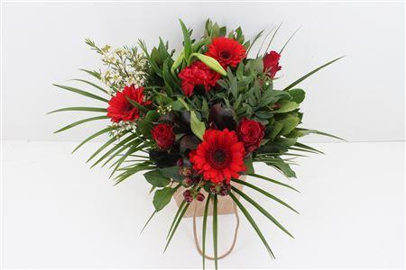Срезанные цветы оптом Bouquet nora red от 6шт из Голландии с доставкой по России