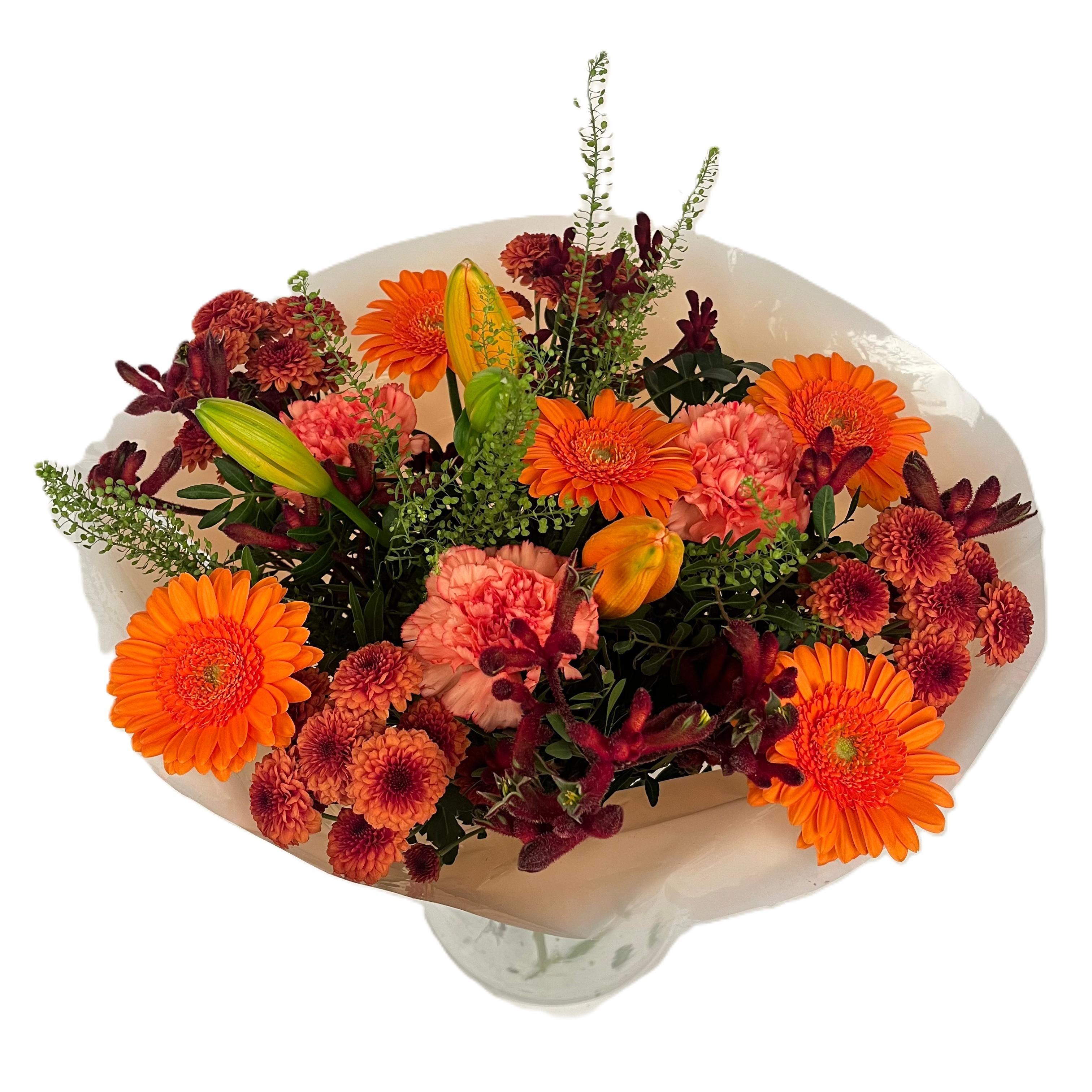 Срезанные цветы оптом Bq Volume Voltage Orange L от 2шт из Голландии с доставкой по России