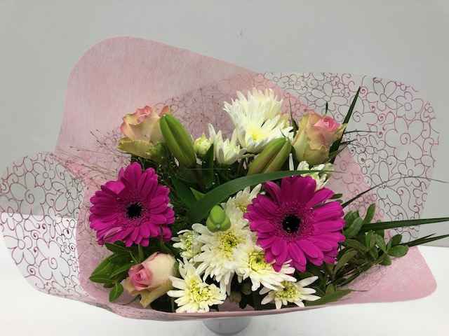 Срезанные цветы оптом Bouquet sensation pink от 8шт из Голландии с доставкой по России
