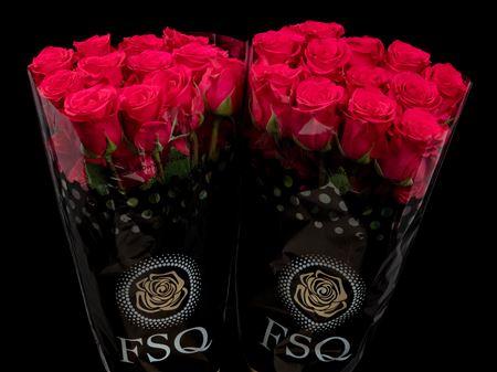 Срезанные цветы оптом Rosa ec pink от 40шт из Голландии с доставкой по России