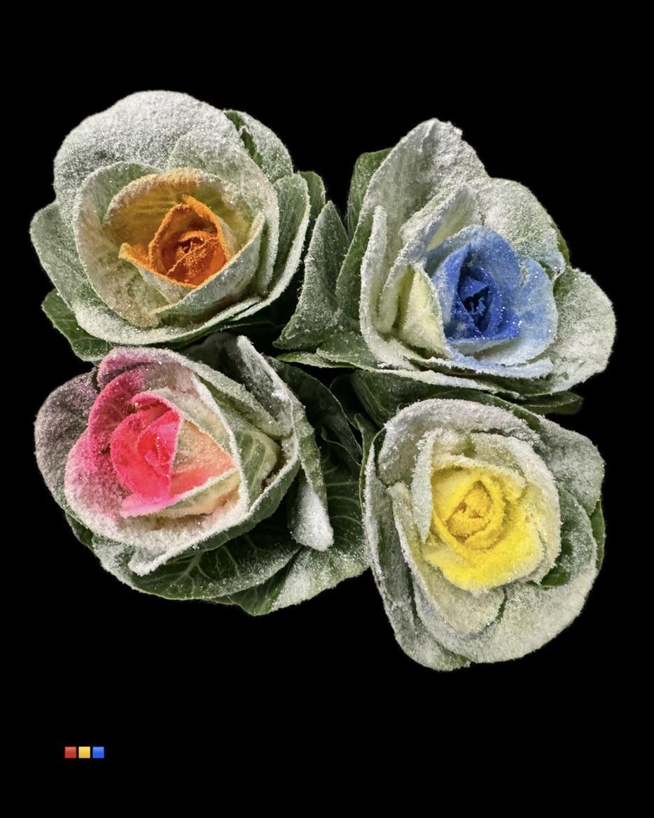 Срезанные цветы оптом Brassica paint marshmallow mix от 20шт из Голландии с доставкой по России