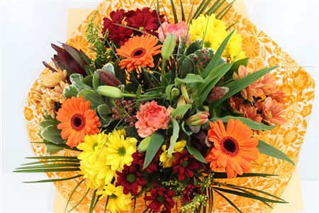 Срезанные цветы оптом Bouquet big orange от 3шт из Голландии с доставкой по России