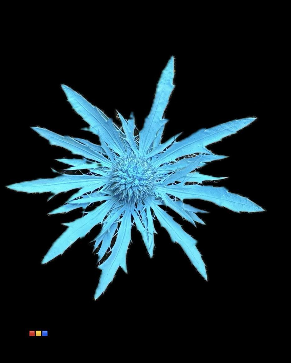 Срезанные цветы оптом Eryngium paint blue light от 40шт из Голландии с доставкой по России