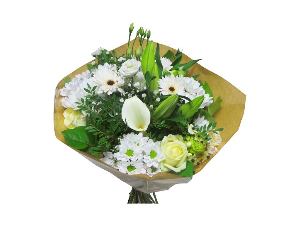 Срезанные цветы оптом Bouquet biedermeier white extra large от 1шт из Голландии с доставкой по России