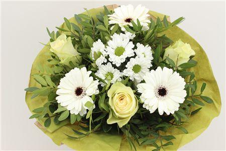 Срезанные цветы оптом Bouquet craft white от 1шт из Голландии с доставкой по России