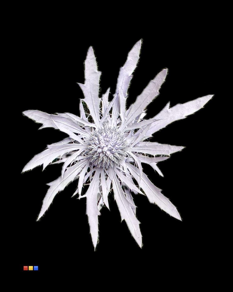 Срезанные цветы оптом Eryngium paint milka light от 40шт из Голландии с доставкой по России