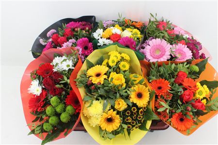 Срезанные цветы оптом Bouquet coffee mix от 6шт из Голландии с доставкой по России