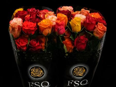 Срезанные цветы оптом Rosa ec mix season от 40шт из Голландии с доставкой по России