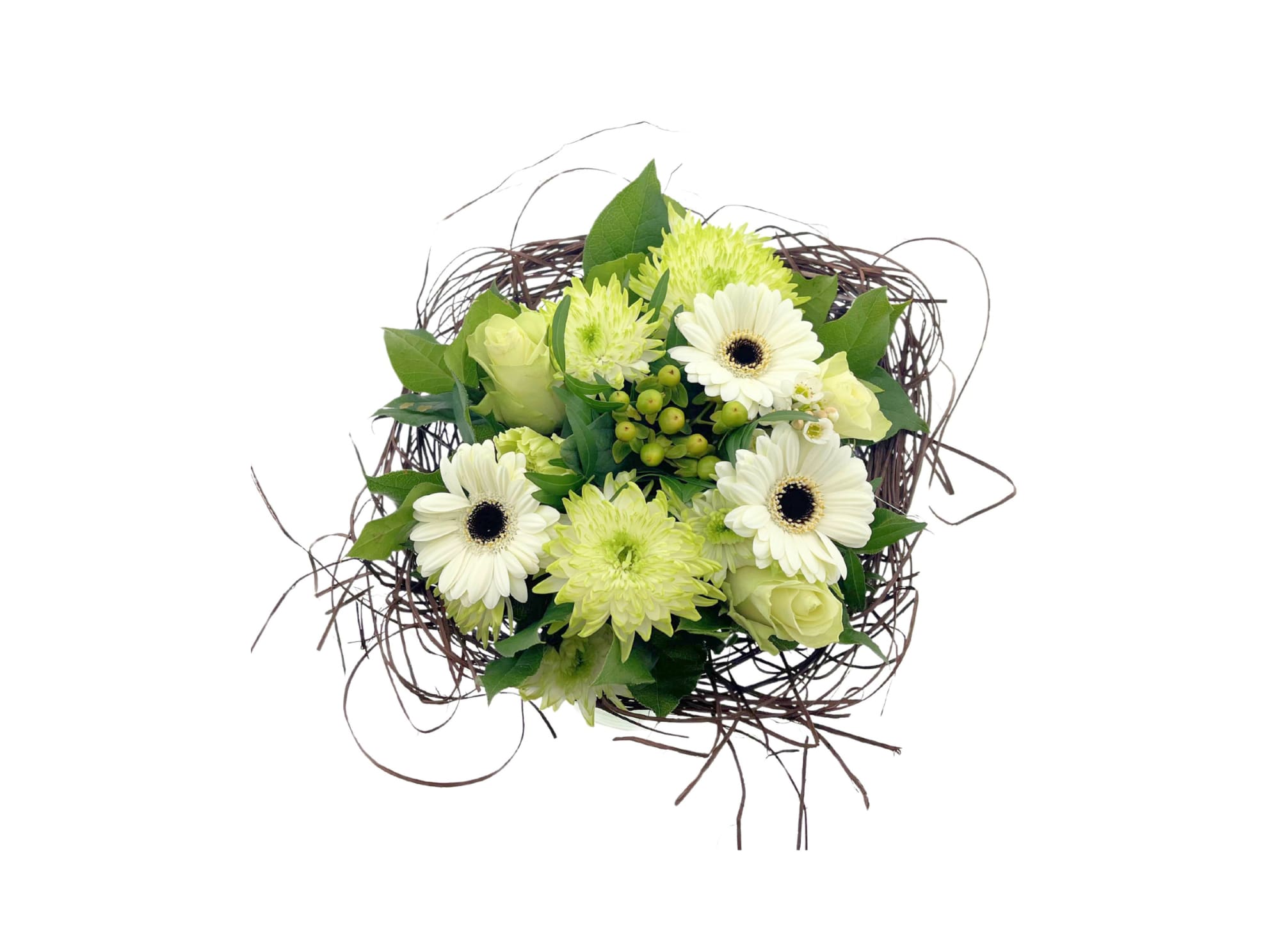 Срезанные цветы оптом BQ Sisal Large White от 1шт из Голландии с доставкой по России