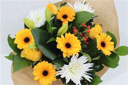 Срезанные цветы оптом Bouquet anastasia yellow от 3шт из Голландии с доставкой по России