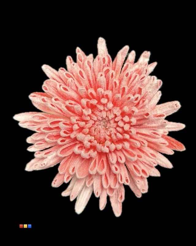 Срезанные цветы оптом Chrys bl paint anastasia snow red от 40шт из Голландии с доставкой по России