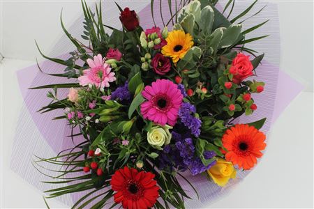 Срезанные цветы оптом Bouquet rosa big bont от 1шт из Голландии с доставкой по России