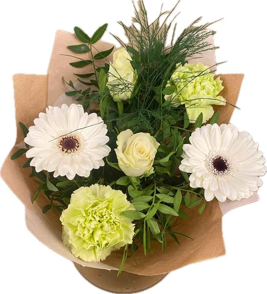 Срезанные цветы оптом Bouquet dd white от 4шт из Голландии с доставкой по России