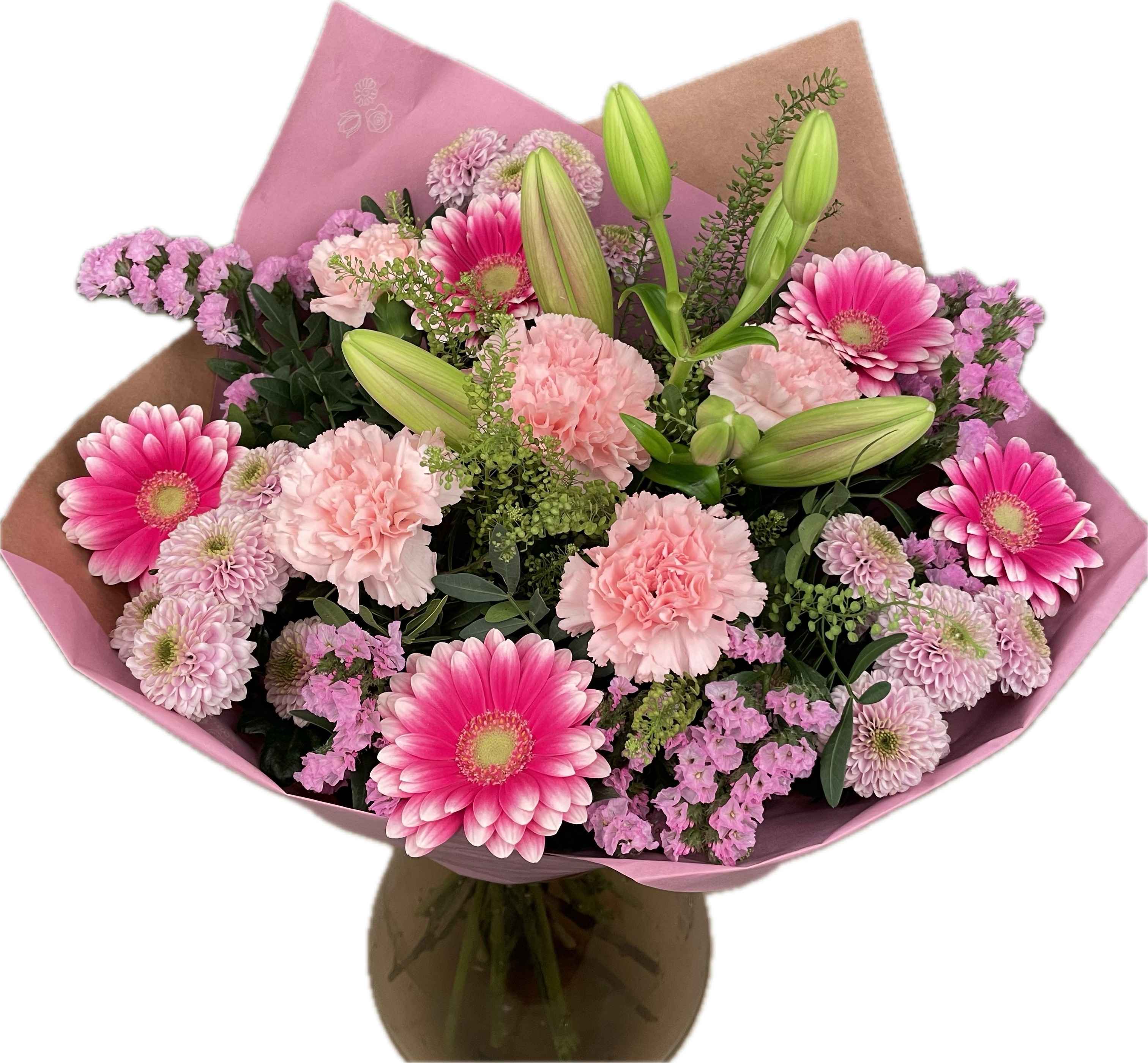 Срезанные цветы оптом Bouquet volume voltage pink l от 2шт из Голландии с доставкой по России