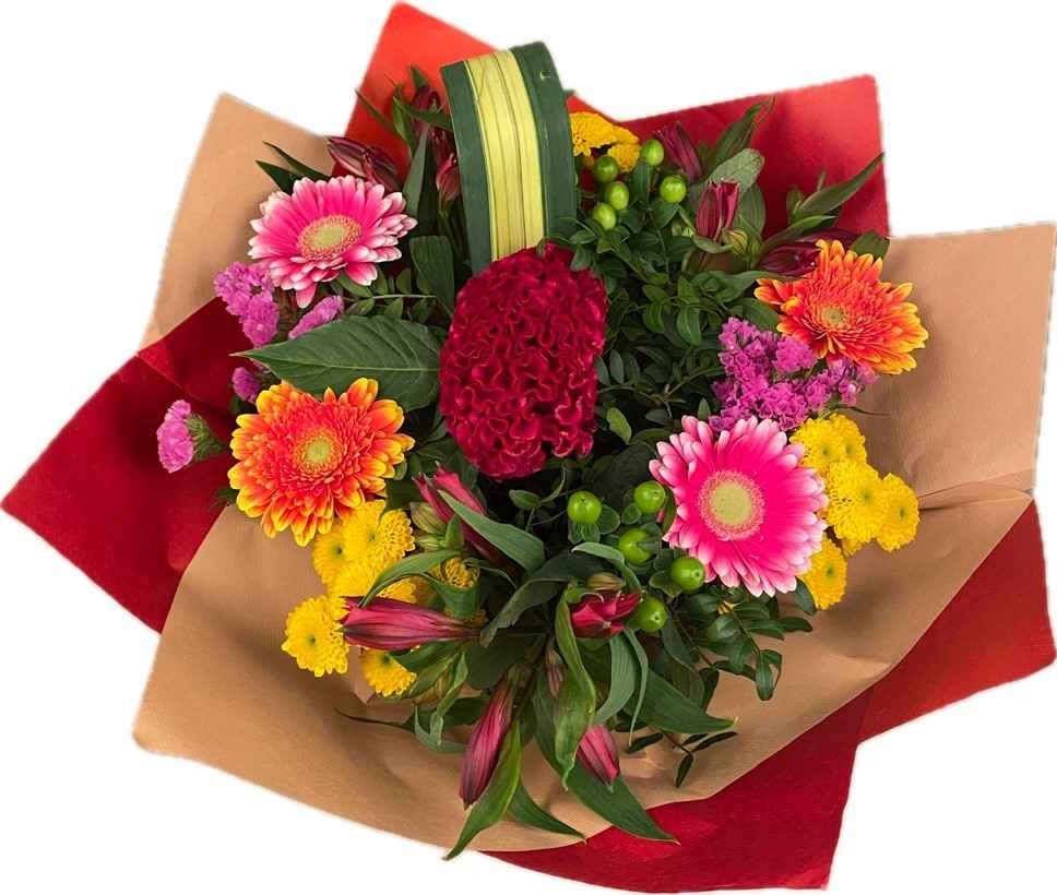 Срезанные цветы оптом Bouquet jewel joy rainbow от 1шт из Голландии с доставкой по России
