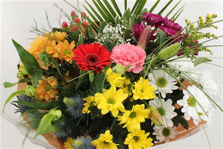 Срезанные цветы оптом Bouquet biedermeier mix от 5шт из Голландии с доставкой по России