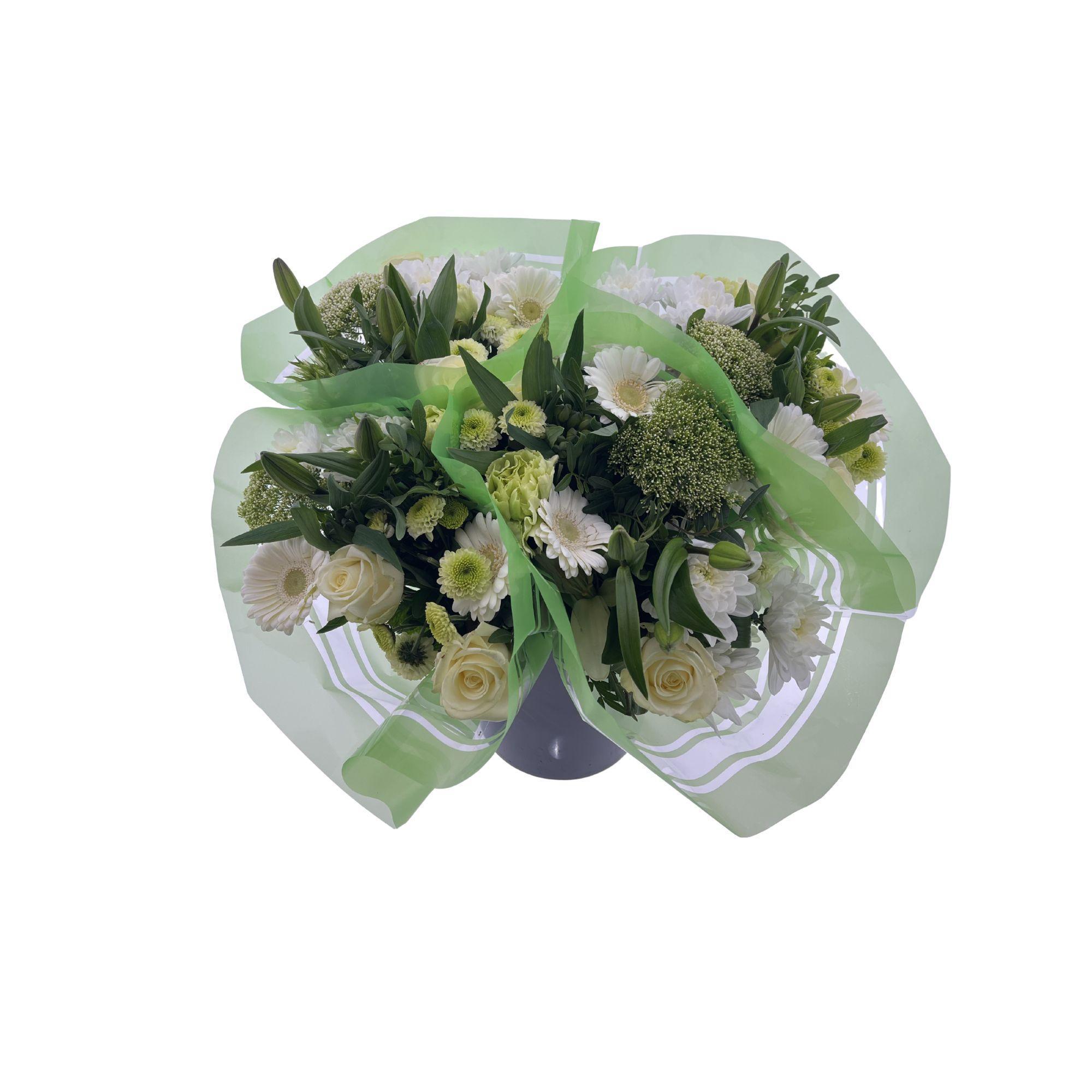 Срезанные цветы оптом Bouquet 13 stem white от 4шт из Голландии с доставкой по России