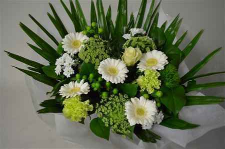 Срезанные цветы оптом Bouquet super white от 1шт из Голландии с доставкой по России