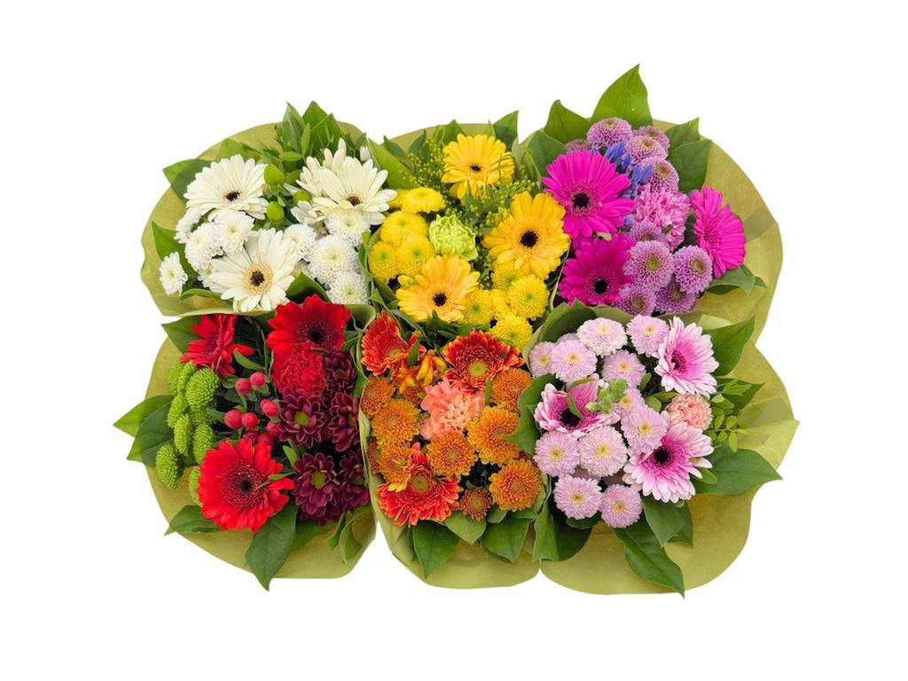Срезанные цветы оптом Bouquet shorties mix от 6шт из Голландии с доставкой по России