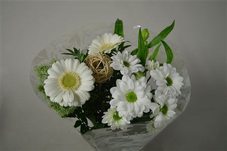 Срезанные цветы оптом Bouquet 7 stem white от 10шт из Голландии с доставкой по России