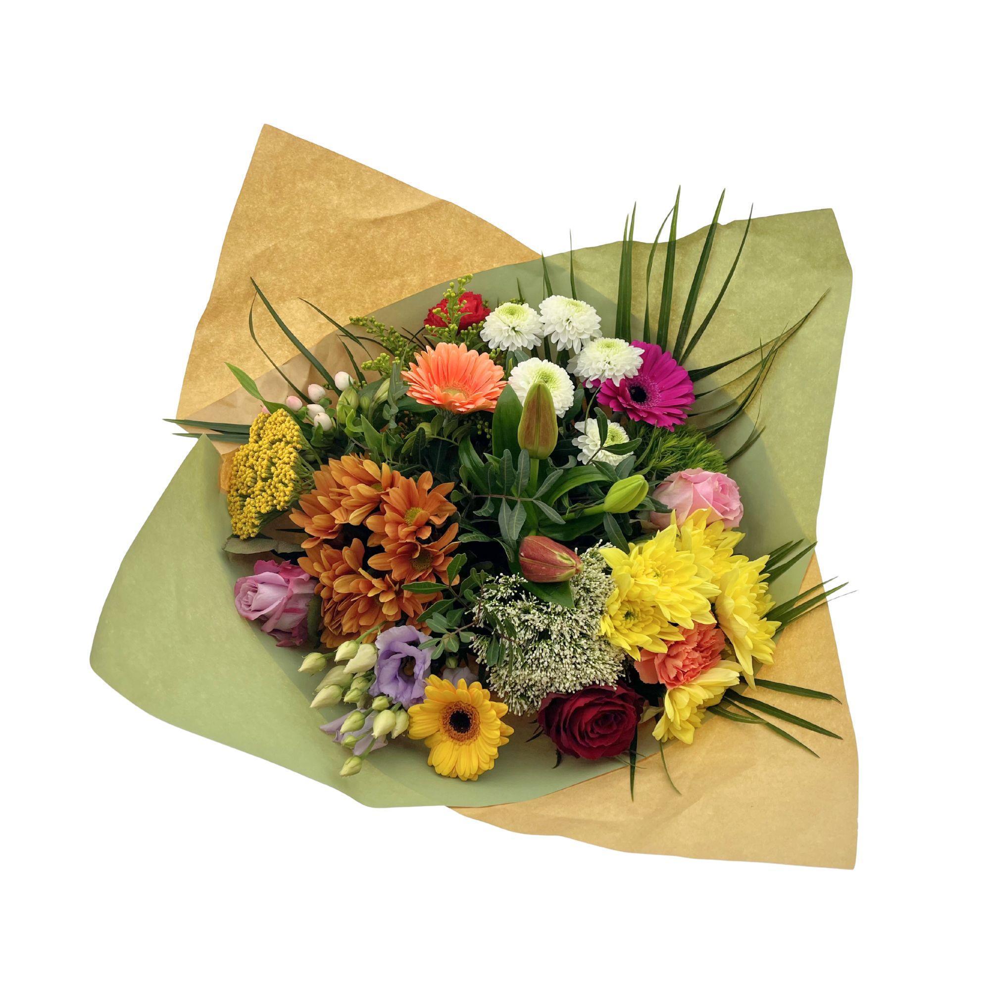 Срезанные цветы оптом Bouquet biedermeier mix extra large от 1шт из Голландии с доставкой по России