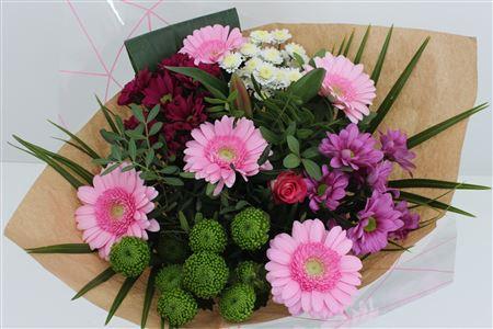 Срезанные цветы оптом Bouquet offer pink от 2шт из Голландии с доставкой по России