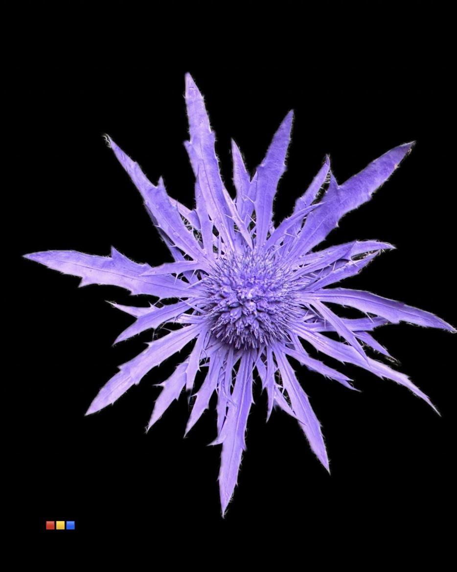 Срезанные цветы оптом Eryngium paint milka от 40шт из Голландии с доставкой по России