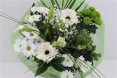 Срезанные цветы оптом Bouquet supra white от 5шт из Голландии с доставкой по России