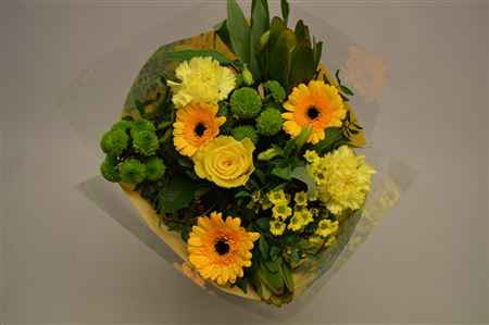 Срезанные цветы оптом Bouquet 15 stem yellow от 4шт из Голландии с доставкой по России