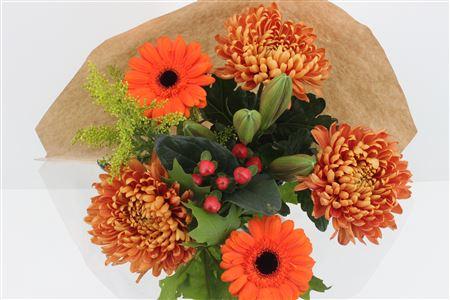Срезанные цветы оптом Bouquet herfst promo от 8шт из Голландии с доставкой по России