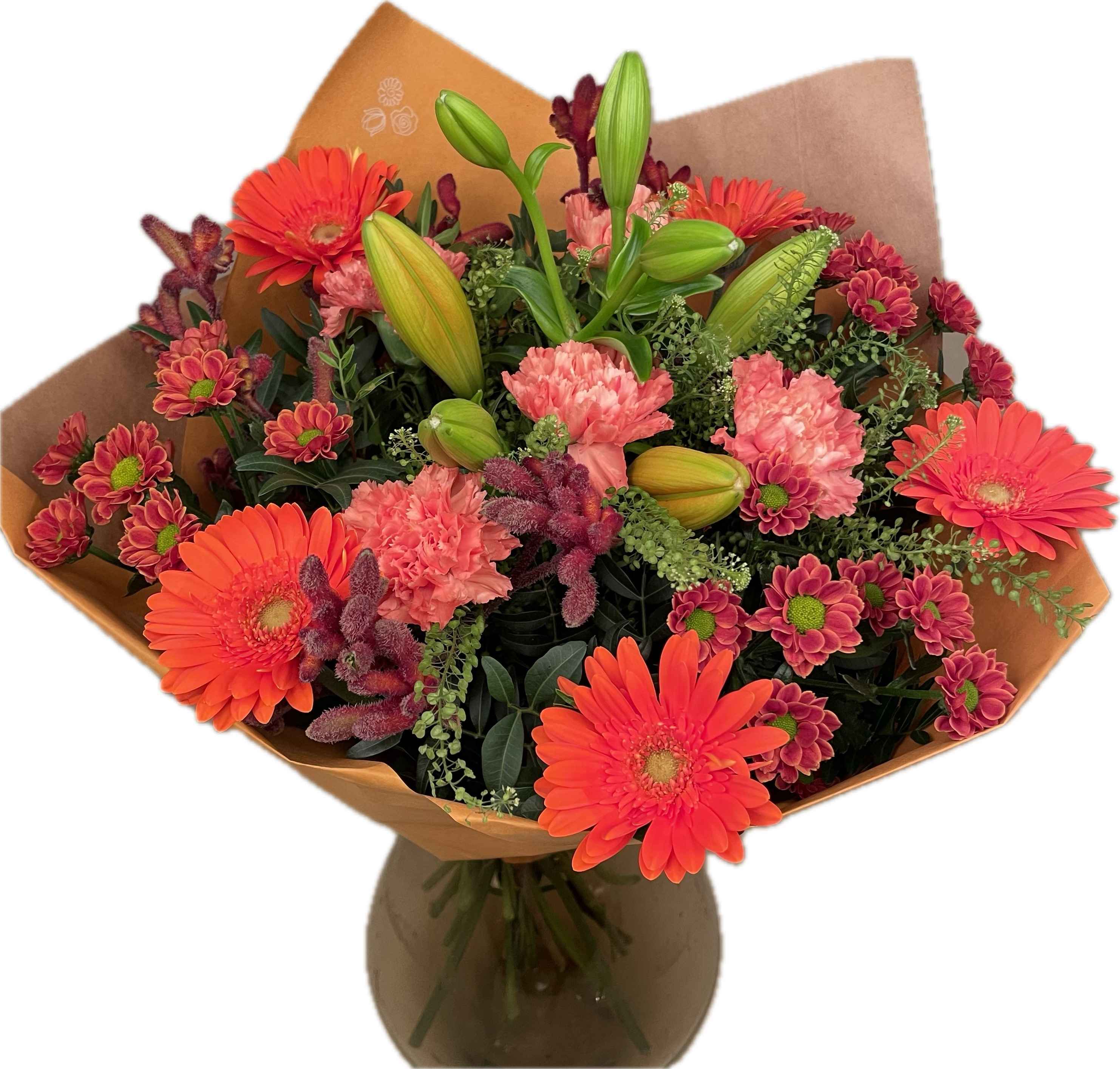 Срезанные цветы оптом Bouquet volume voltage orange l от 2шт из Голландии с доставкой по России