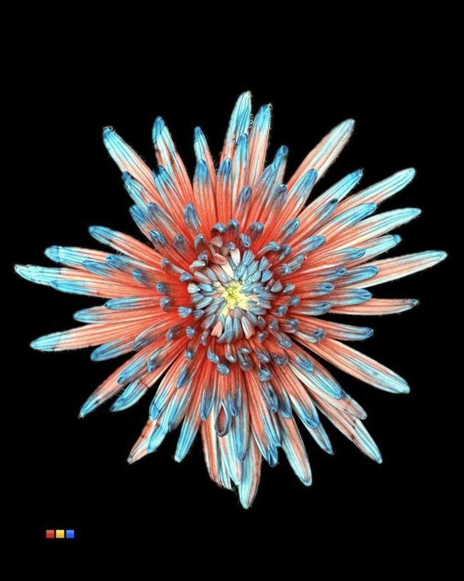 Срезанные цветы оптом Chrys bl paint topspin bazooka от 60шт из Голландии с доставкой по России