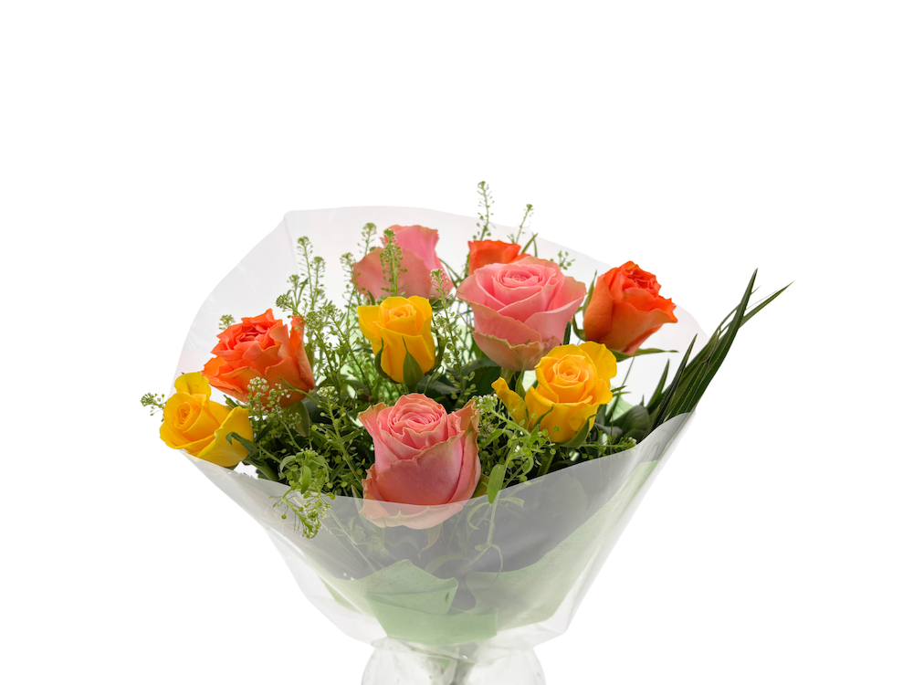 Срезанные цветы оптом Bouquet rosa mix от 3шт из Голландии с доставкой по России