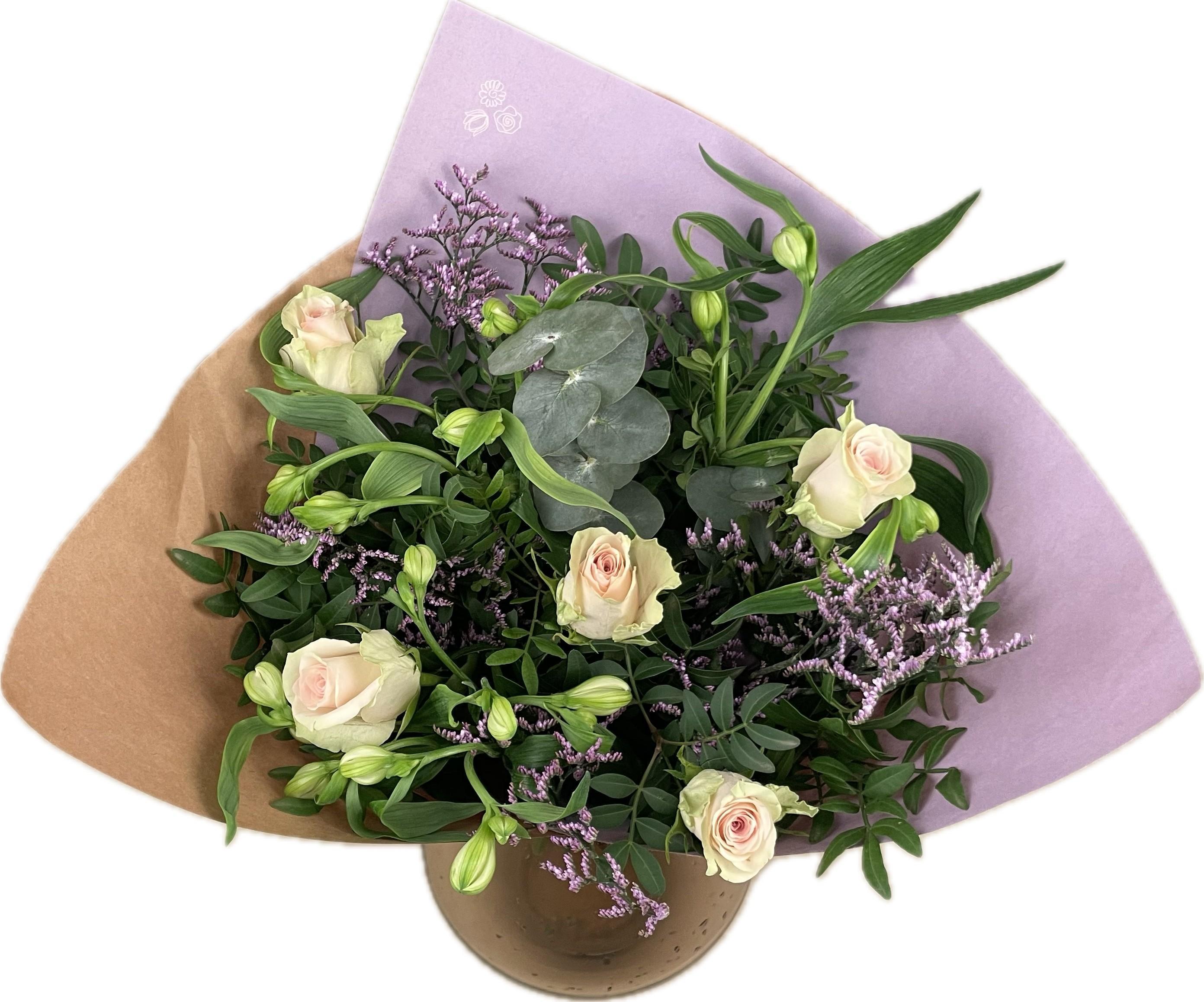 Срезанные цветы оптом Bq Roses Salm-Pastel от 3шт из Голландии с доставкой по России