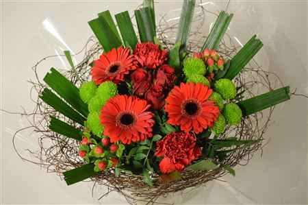 Срезанные цветы оптом Bouquet salim red от 1шт из Голландии с доставкой по России