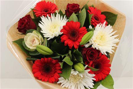 Срезанные цветы оптом Bouquet anastasia red от 3шт из Голландии с доставкой по России