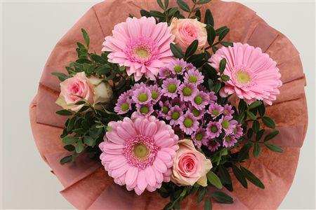 Срезанные цветы оптом Bouquet craft pink от 1шт из Голландии с доставкой по России