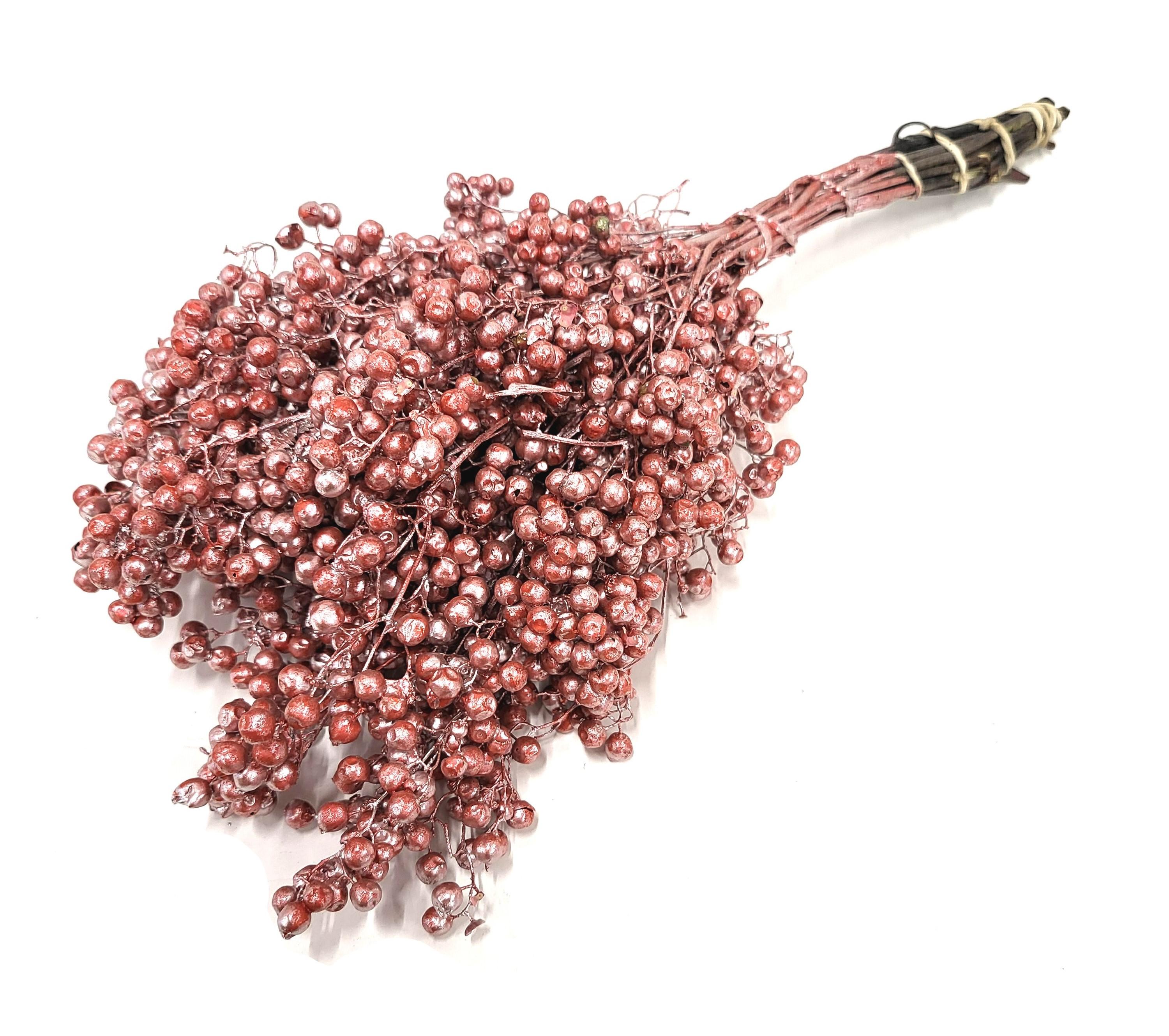 Срезанные цветы оптом Pepperberries per bunch in poly Metallic Red от 5шт из Голландии с доставкой по России