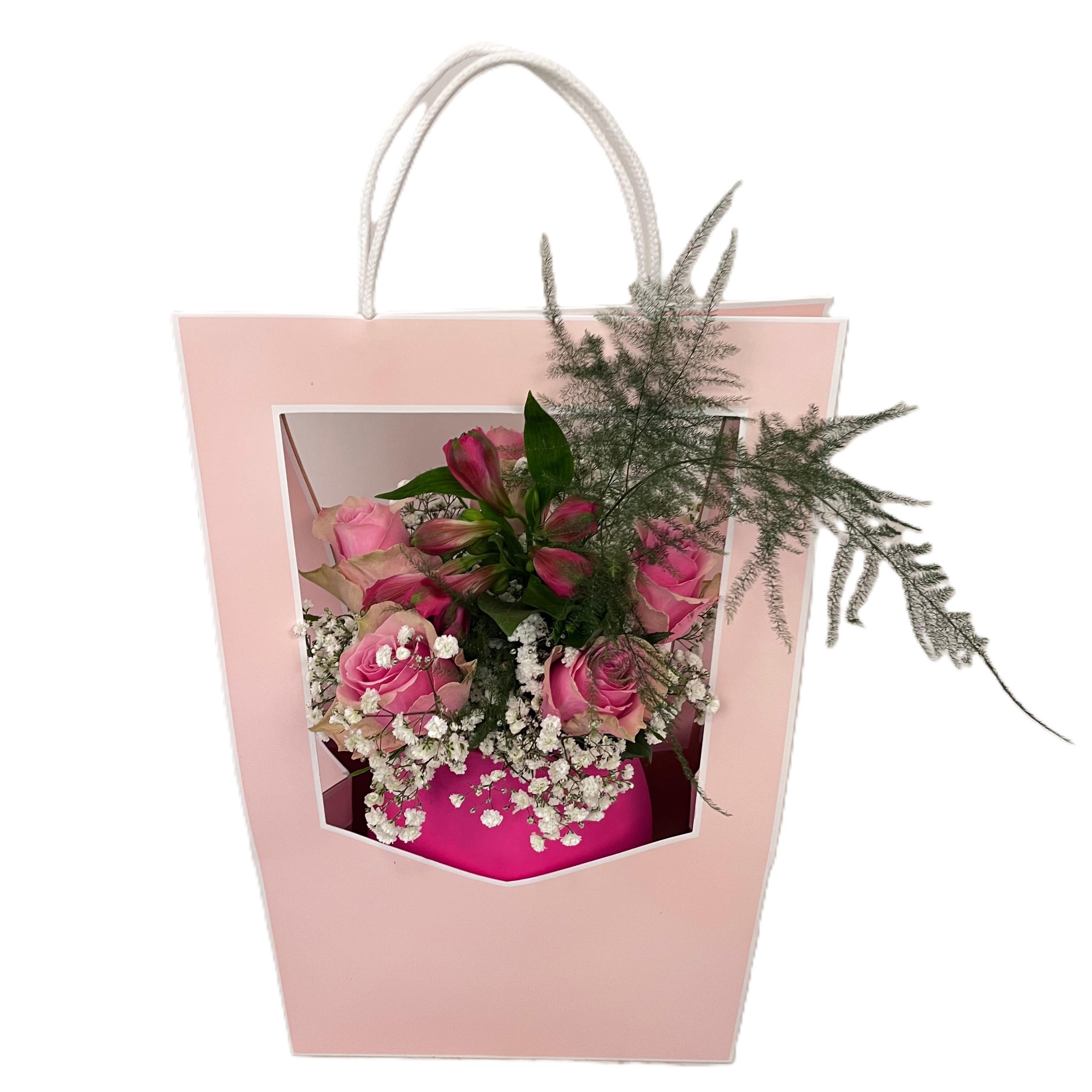 Срезанные цветы оптом Arr. Lovebag pink от 4шт из Голландии с доставкой по России